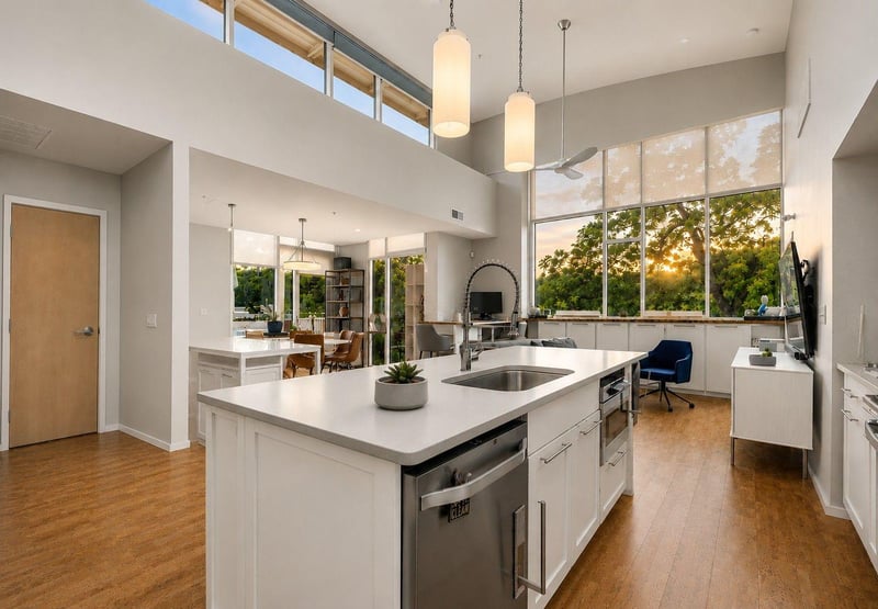 Virtual tour of 1600 Barton Springs Rd Unit #5406