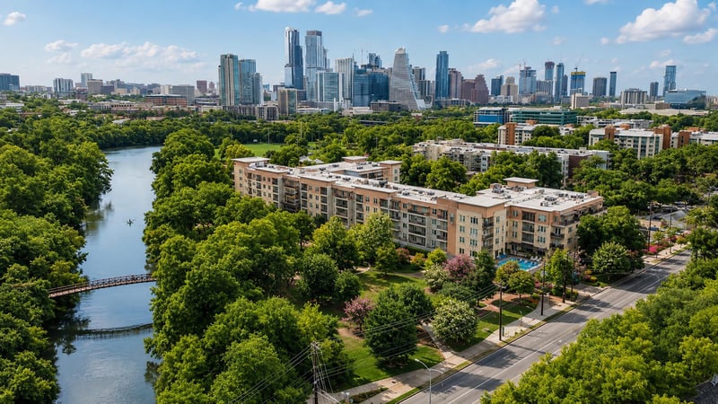 Virtual tour of 1900 Barton Springs RD Unit #5031