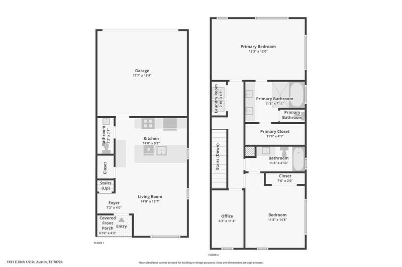 Virtual tour of 1931 E 38th 1/2 ST Unit #33