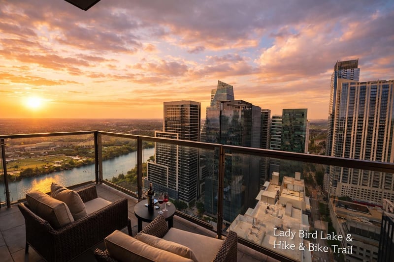 Virtual tour of 210 Lavaca ST Unit #2808