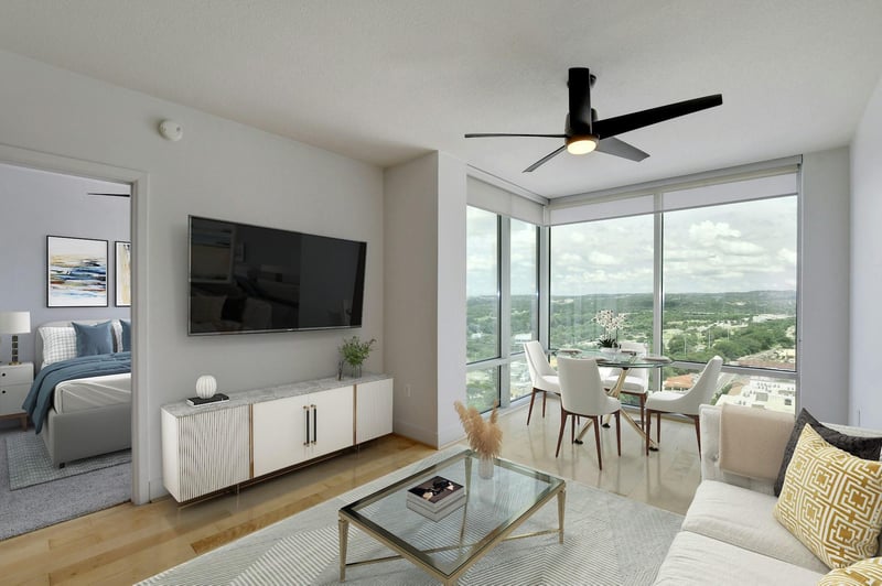 Virtual tour of 300 Bowie St Unit #2006