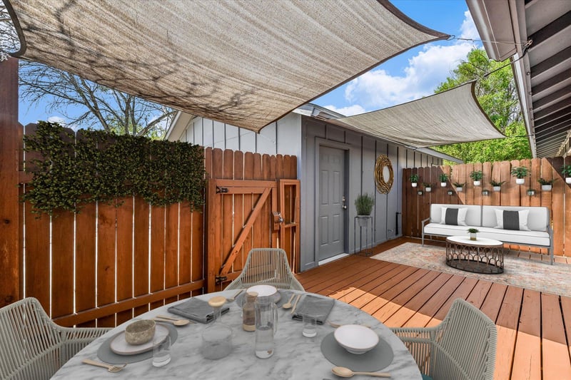 Virtual tour of 317 W William Cannon Dr Unit #A and B