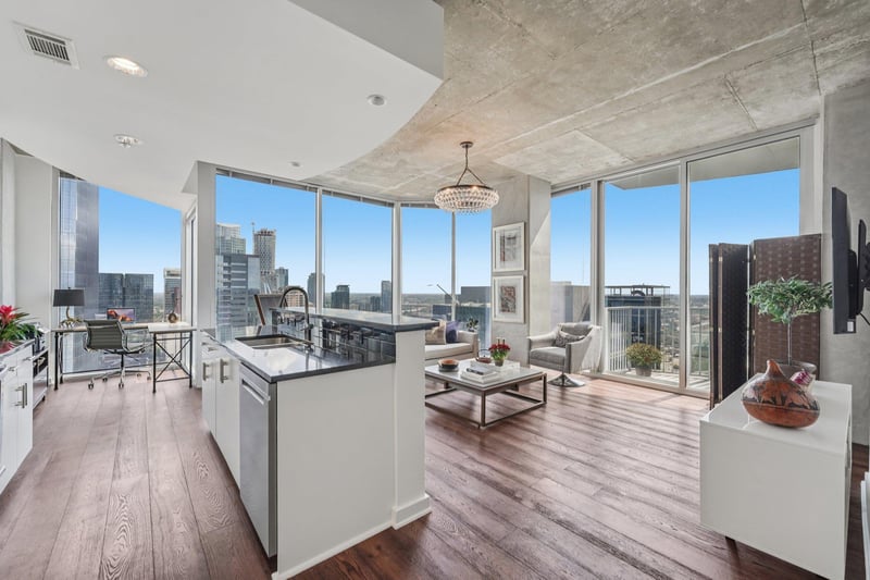 Virtual tour of 360 Nueces St Unit #3701
