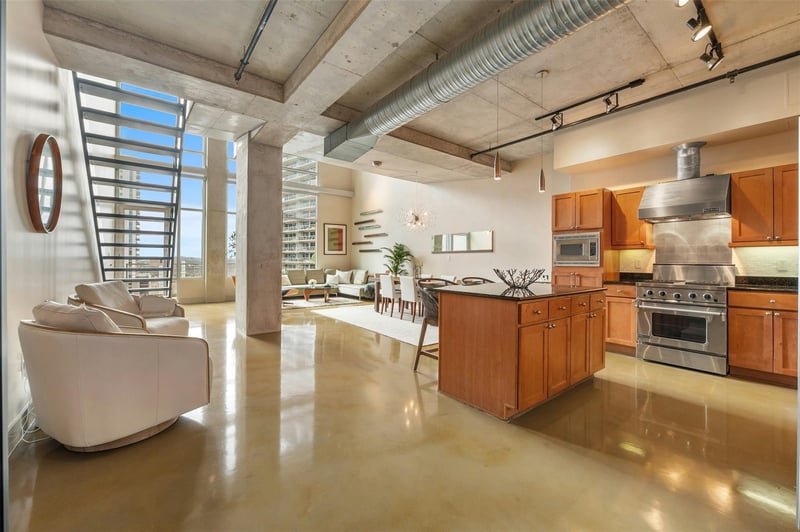 Virtual tour of 800 W 5th ST Unit #1104