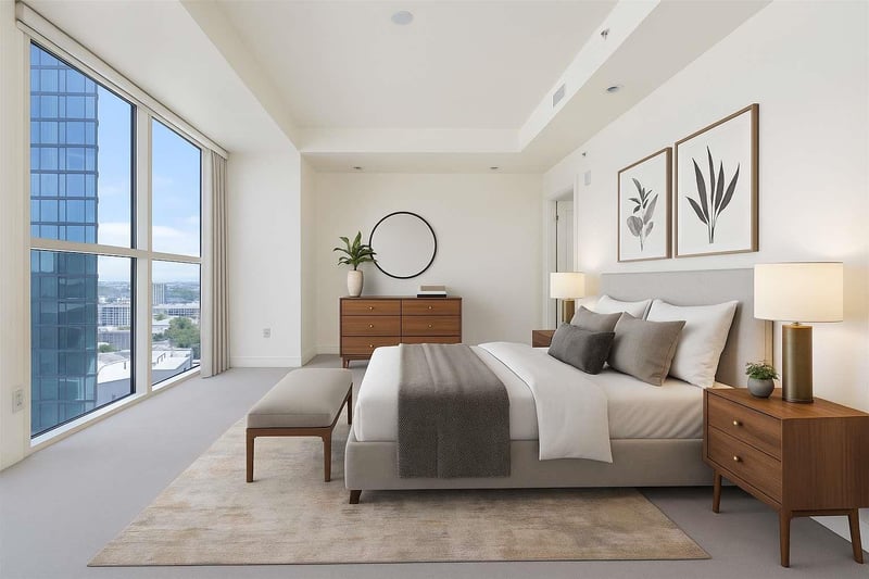 Virtual tour of 98 San Jacinto BLVD Unit #1502
